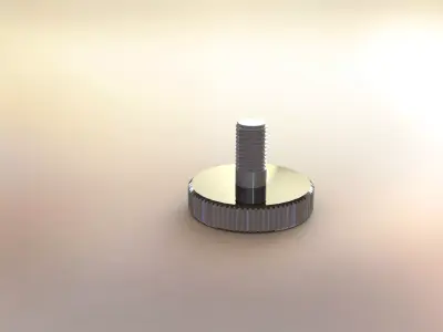 Thumb screw Free 3D model