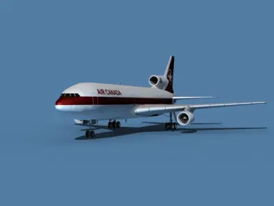 Lockheed L-1011-50 Air Canada 1 3D model