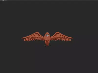 Nue Shikigami  - Jujutsu Kaisen Low-poly 3D model