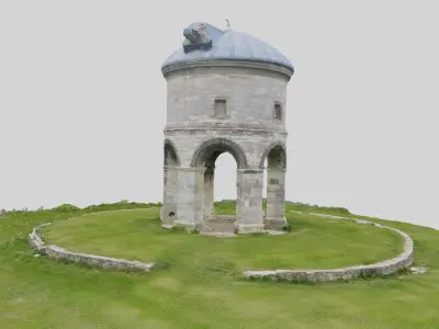 Ultra Realistic Windmill Building Scan 8K 3D model