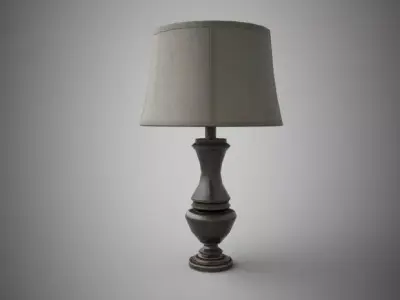 Older Lamp Low-poly 3D model