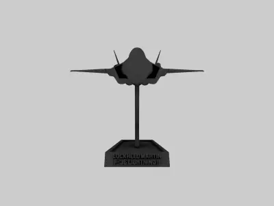 Lockheed Martin F-35A 3D print model