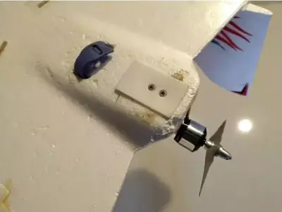 Skyfun Jet Motor Mount 3D print model