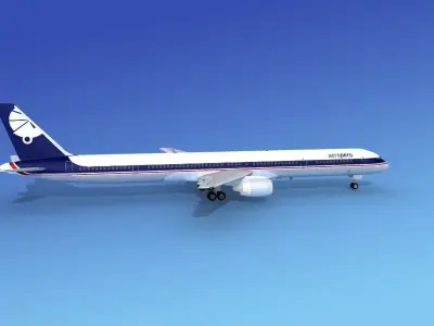 Boeing 757-300 Aeroperu 3D model