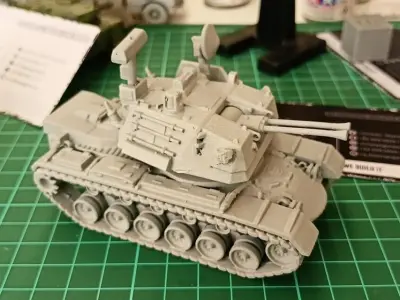 M247 Sgt York 3D print model