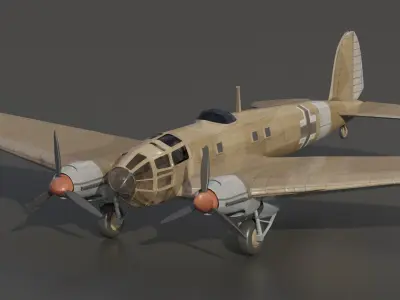Heinkel He 111 3D model