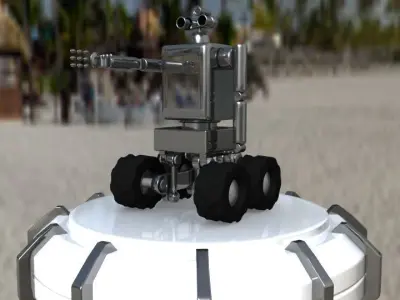Robot 3D model 88