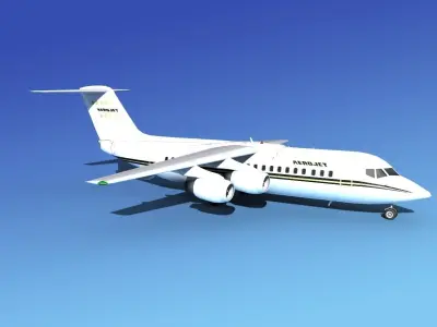 BAe 146-300 Aero Jet Express 3D model
