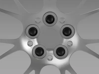 Toyota GT 86 GRMN rim 3D model