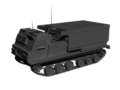 M270 MLRS 3D model