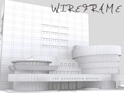 Guggenheim museum 3D model
