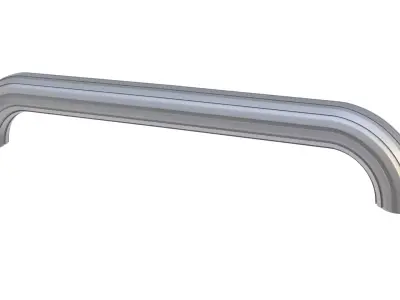 Furniture handle 02 3D model