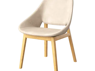  Replica Embrace Chair Model, Cream 