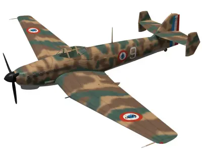Loire Nieuport LN411 3D model