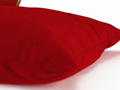 Minimalist Globus Cruciger Displayed on Cushion 3D model
