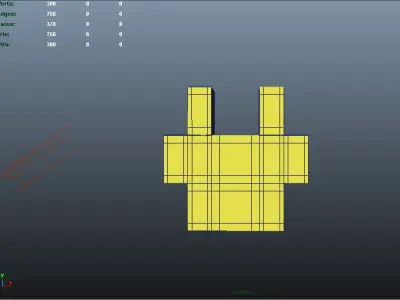 Soft Blocks 2 AAA Low-poly 3D model