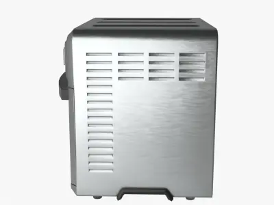 Air Fryer Toaster Oven Low-poly 3D model