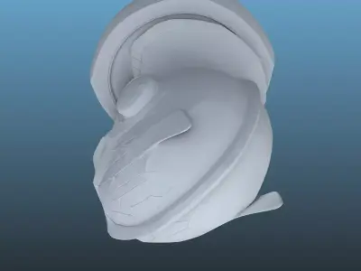 High-Detail Sci-Fi Character Bust PM-103 3D print model