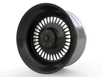 SEVENK FORGED KADI Wheel 3D model