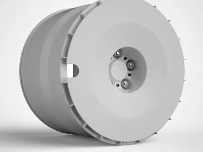 Fifteen52 turbofan and turbomac wheels pack 3D model