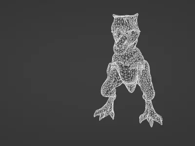 Realistic 3D Tyrannosaurus Rex Model   3D model