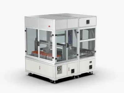 Automatic PCB Insertion Machine 3D model