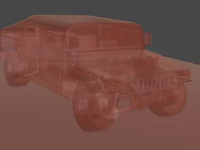 Humvee 3D model