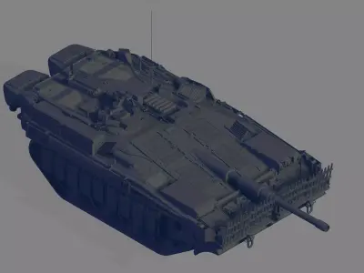 Stridsvagn 103C 3D model