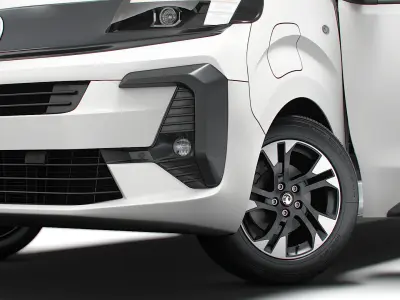 Vauxhall Zafira Life E L3 BusinessVIP HQInterior 2025 3D model