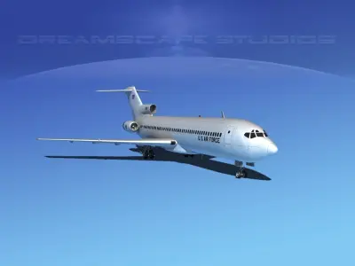 Boeing C-22B USAF 4 3D model