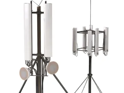 Radio Antenna 3D model