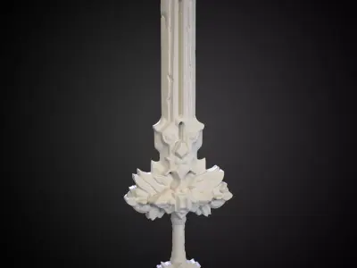 Stylized Sword 17 3D model