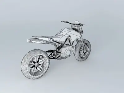 SuperMotard Concept Free 3D model