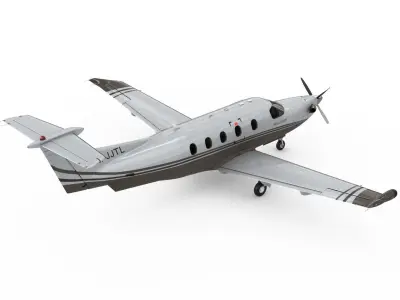 Pilatus PC-12 NG 3D model