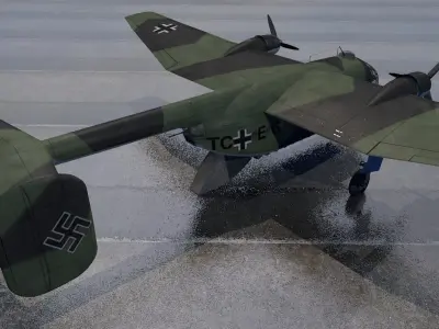 Arado Ar-232A 3D model