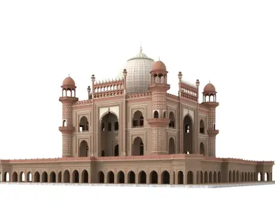 Safdarjung Tomb 3D model