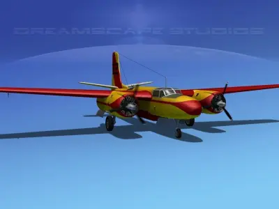 Douglas Connair 322 V05 3D model