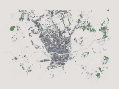 Murcia City Spain 3D model