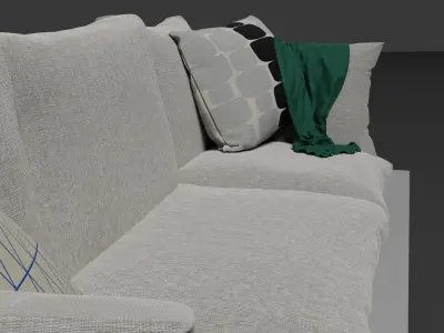 Modern Couch Free 3D model get