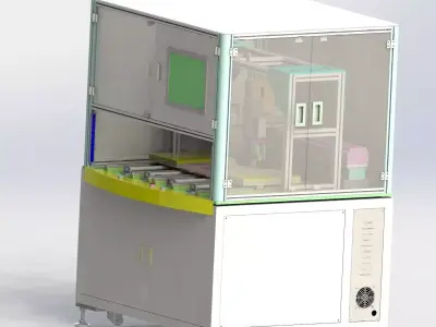 Ccd lamination machine 3D model