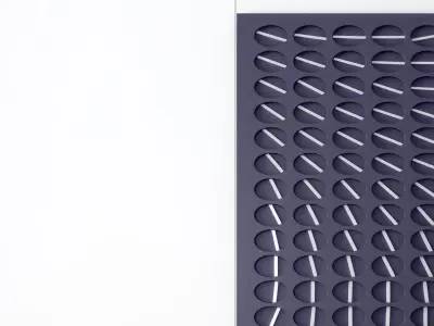 decoration wall Modern pendant 3D model