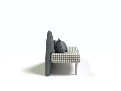 BIENNE ARREDA Pied de Poule Chaise Longue Free 3D model