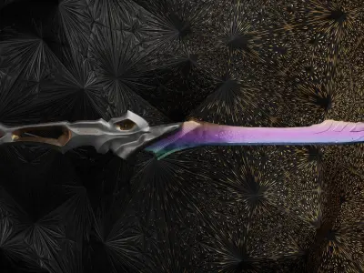 Sloth Sword 3D model