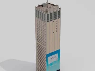 Cadillac Tower 3D model