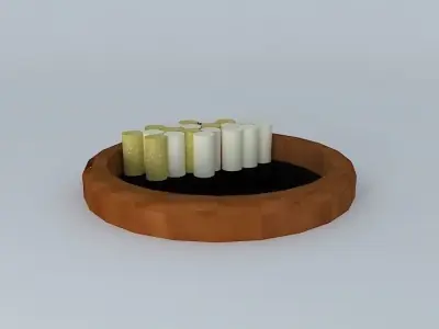 Rest Redondo to Pot 3D model