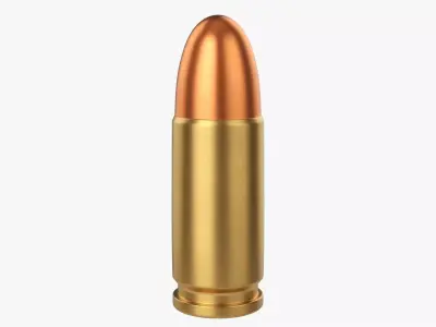 Bullet 9 mm 3D model