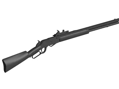Winchester Model 1876 3D model