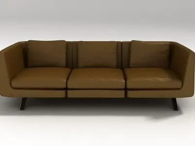 Sofa Hepburn Modular Free 3D model