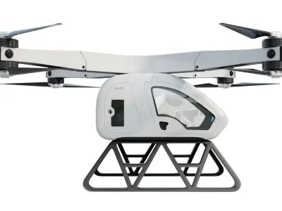 Workhorse Surefly Air Taxi 3D model