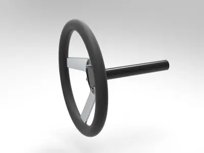 Stearing wheel 1 3D model